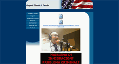 Desktop Screenshot of eduardoparedes.com